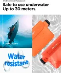 Spigen Veekindel v&ouml;&ouml;kott Aqua Shield, oranž, komplektis 2tk, IPX8, A620,