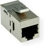 VALUE RJ-45 Kupplung, Keystone, geschirmt, Cat.6A (Class EA)