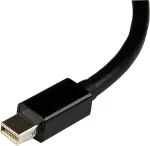 StarTech.com MDP2DVI3, Mini-DisplayPort, DVI-I, Male/Female, Black, 1920 x 1200, 0 - 60