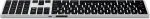 Klaviatuur SATECHI Slim X3 keyboard Bluetooth numpad silver