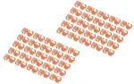 Digitus Farbclips f&uuml;r Patchkabel 100Stk. Orange