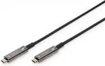 Digitus USB-kaabel USB-C - USB-C 20 m Black (AK-330160-200-S)