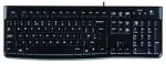 Klaviatuur Logitech K120, USB, QWERTZ, 1.5, 450 x 155 x 23.5, CE, TUV, WEEE, FCC, UL/cUL, VCCI, BSMI, EPUP, KCC, USB