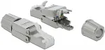 DELOCK RJ45 Stecker Cat.6A STP werkzeugfrei