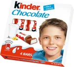 Kinder Piima&scaron;okolaad piimat&auml;idisega 50g, 4 tk
