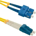 QOLTEC Patchcord fiber optic SC / UPC-LC / UPC | SM | 9/125 | G652D | 1m