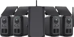Viking HUB S04/8000 mAh solar camera set/mobile app/outdoor