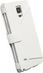 Krusell Kaitse&uuml;mbris kaanega Malm&ouml; FlipCase Stand, Samsung Galaxy Note 4, valge,