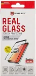 Displex Full Cover Panzerglas (10H) f&uuml;r Apple iPhone 6/7/8/SE (2020/2022) Eco-Montagerahmen