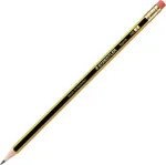 STAEDTLER Harilik pliiats Noris HB kustutuskummiga, 2 tk