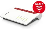 AVM Fritz! Box 5530 Fiber WLAN Router VoIP - Router - Wifi-6