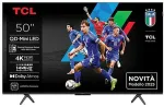 Teler TCL C6K 50C6K TV 127 cm (50") 4K Ultra HD Smart TV Wi-Fi Metallic