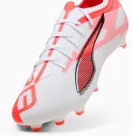 PUMA Ultra 5 Match FG/AG Football Unisex Orange, White