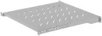 LANBERG SHELF FOR 19" CABINET 800MM GREY (1U/483X500MM LOAD CAPACITY UP TO 25KG, 4-POINT MOUNTING)