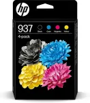 Tooner Hp 937 CMYK Bl&aelig;k