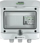 EMITER Switchgear attached AC Hermetic IP65 Surge Arrester Emitter AC Noark Type 2 , 16A 1-F