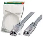 Digitus Patchkabel RJ45 SF/UTP Cat5e 15.00m grau Polybeutel