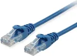 EQUIP Patchkabel Cat6 U/UTP 2xRJ45 7.50m blau PVC Polybeutel