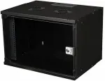 EQUIP 19" Wandgeh&auml;use Glast&uuml;r ECO 540x400mm 7U schwarz
