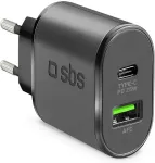 Sbs Vooluadapter 25W USB/USB-C