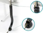 Digitus FLEX. CABLE ROUTING ADJ. LENGTH CABLE MANAGEMENT SPINE BLACK