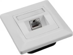 NONAME Solarix CAT5E STP 1 x RJ45 flush-mounted socket, white