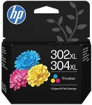 Tooner Hp 302XL/304XL Tri-color Original Ink Cartridge