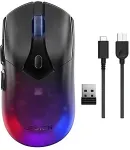 Hiir Lenovo Legion M410 RGB/Gaming/Optical/Right-handed/6,400 DPI/Wired+Wireless/Black