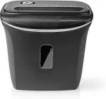 Nedis PASH120BKA4 paper shredder Strip shredding 22 cm Black