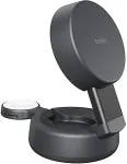 Belkin ULTRACHARGE 25 WATT QI2 VERSTEL GNETISCHE 2-IN-1-LADESTATION DUN