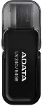 M&auml;lukaart ADATA UV240 USB flash drive 64 GB USB Type-A 2.0 Black