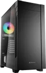 Korpus SHARKOON S25-W2 ARGB (black, tempered glass, model 2026)