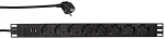 Logilink Steckdosenleiste 8-fach CEE7/3+2 USB, mit &Uuml;-Schutz