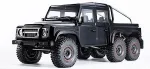 Amewi RC auto AMXRock RCX10.3P roomikveok 6x6 Pickup Black /14+