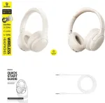 BASEUS Headphones bluetooth 6.0 BASS LITE beige