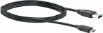 SCHWAIGER USB-Kabel 3.1 St. C auf 3.0 TypA 1,00m Schwarz