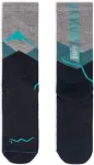 Buff Merino Lightweight Crew Sock LWC1 Socks, Teal, L