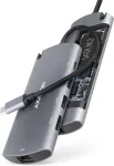 AXAGON SuperSpeed USB-C Combo 6in1 Hub | HMC-6M2