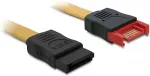 DELOCK SATA-Verl. SATA III -> SATA St/Bu 0.50m gelb