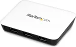 V&otilde;rgukaart Startech .com 3 Port USB3.0 Hub mit Gigabit Ethernet - Hub - 3 x SuperSpeed USB3.0 + 1 x 10/100/1000 - Desktop (ST3300U3S)
