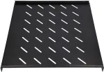 Extralink Fixed Shelf 1U 600mm Black 19inch 602 X 472mm Cabinetsa Depth of 800mm Metal 48.3cm