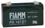 FIAMM lead acid battery FG10121 6V/1.2Ah