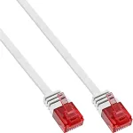 Sonstige InLine Patch Flachband Netzwerkkabel CAT6 2m wei&szlig;