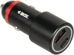 IBOX ICC20 mobile device charger Smartphone, Smartwatch, Tablet Black Cigar lighter Fast charging Auto