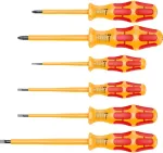 WERA 1060 i/1065 i/6 Schraubendrehersatz Kraftform VDE