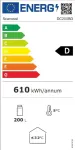 K&uuml;lmik Scandomestic Vitriin DC200BD