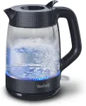 Veekeetja Tefal Kettle | KO2G08E0 | 2000 W | Electric | 1.7 L | Heat-resistant glass | 360&deg; rotational base | Black/Transparent