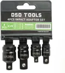 DSDTOOLS 4-OSALINE SMUUTERI ADAPTERITE KOMPLEKT DS1123