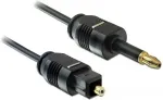 DELOCK Toslink Kabel Standard Stecker > Toslink mini 3,5 mm Stecker 2 m
