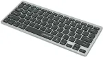 Klaviatuur Manhattan Slim Funktastatur anthrazit Bluetooth 3.0/2.4GHz